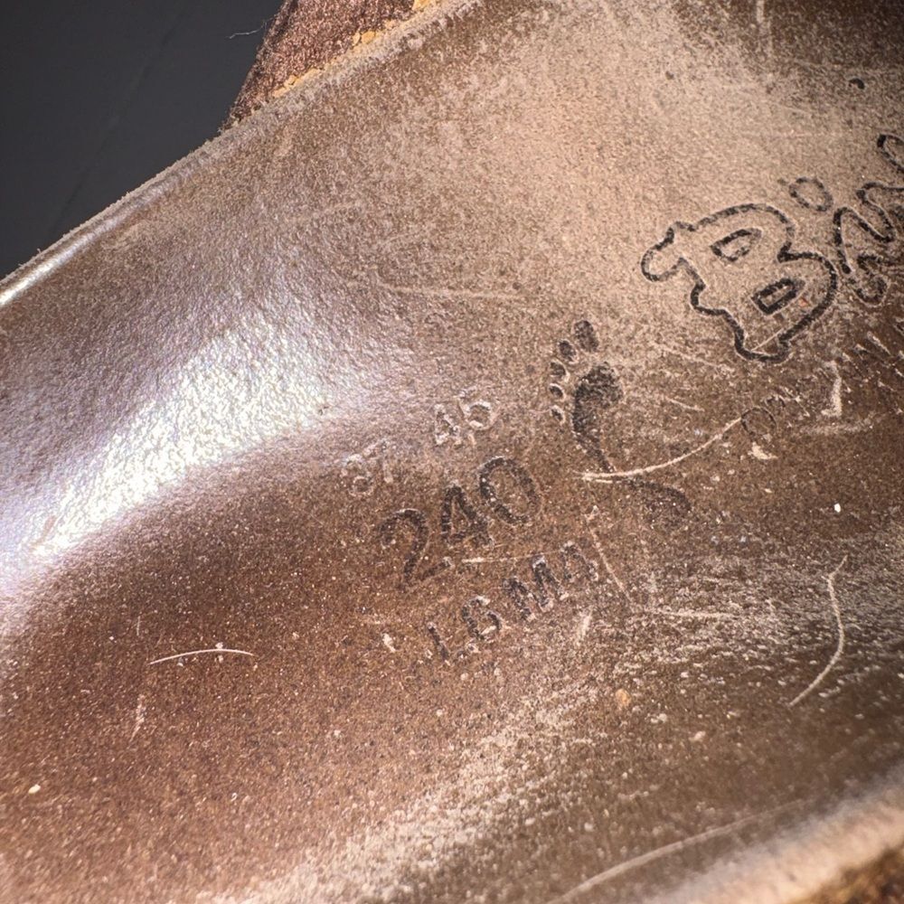 Birki’s Birkenstock Camden Double Strap Clog Brown Leather 37 - Picture 5 of 7